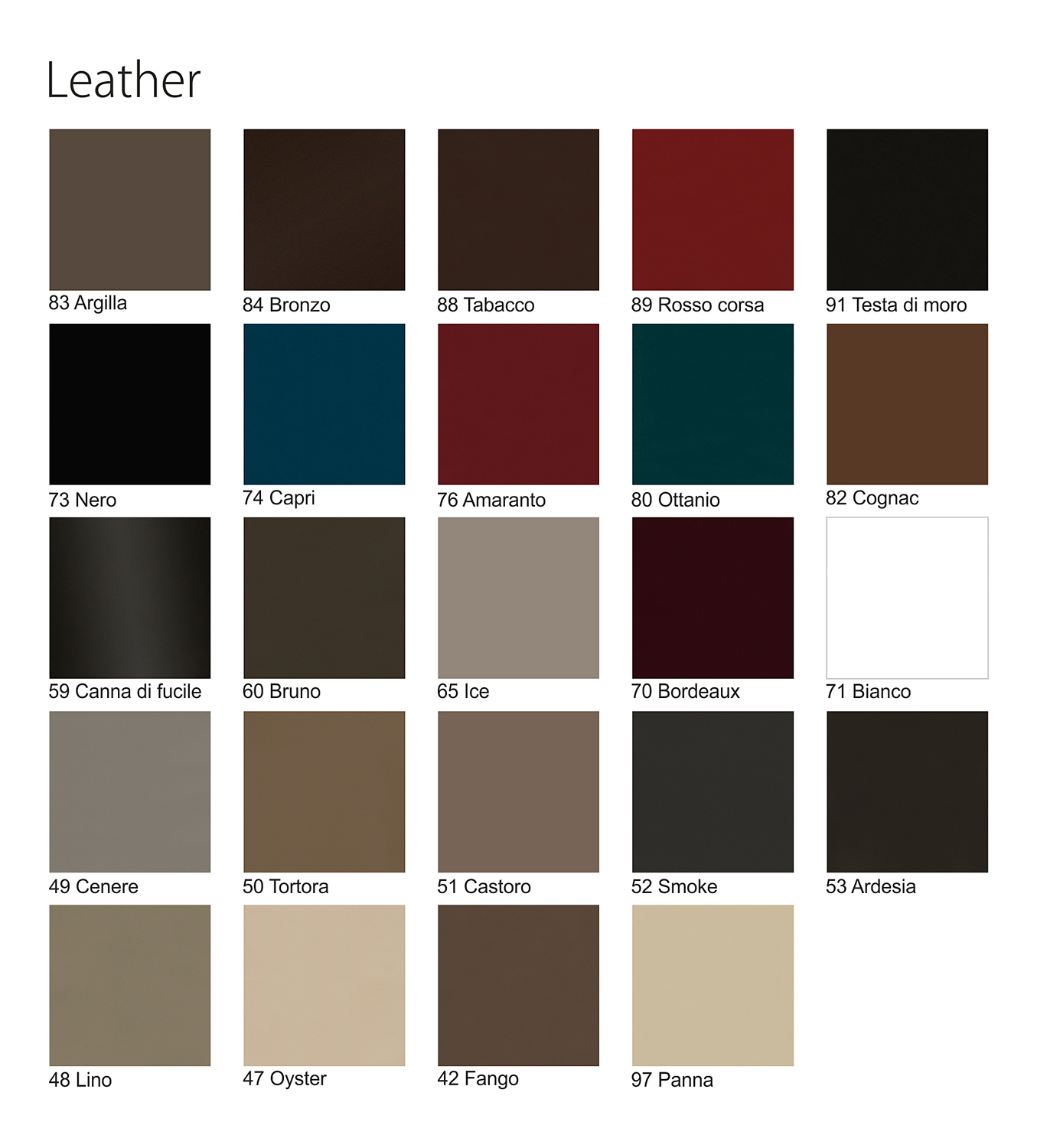 Leather (цвет на выбор)